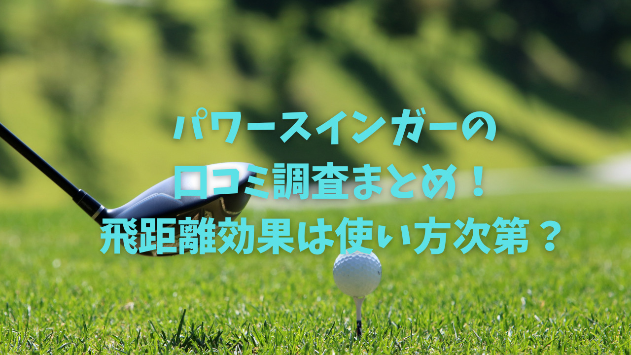 パワースインガー口コミ